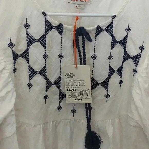 Knox Rose women's flutter short sleeve top - Picture 7 of 7